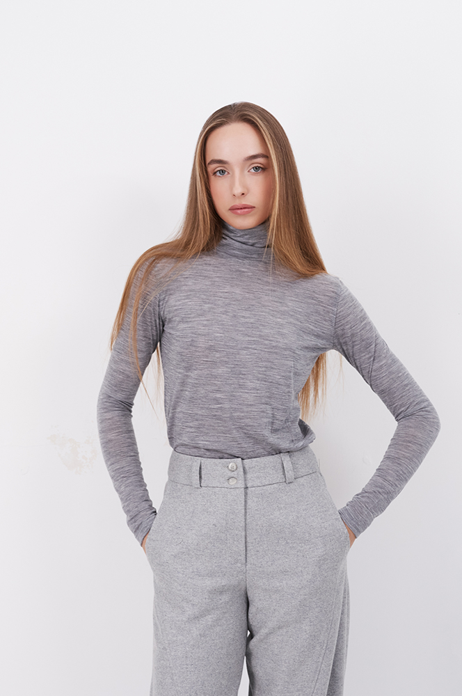 Гольф  сірий меланж (СВ 08/4)